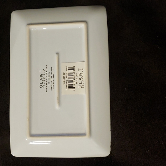 Happy Birthday Confetti Ceramic Trinket Tray NEW - Picture 3 of 3